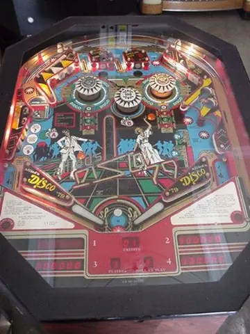 Disco '79 backglass