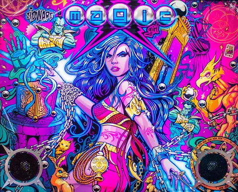 Magic Girl backglass
