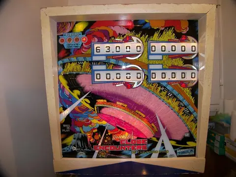Close Encounters of the Third Kind (EM) backglass