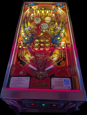 Voltan Escapes Cosmic Doom playfield