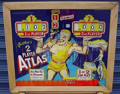 Atlas backglass
