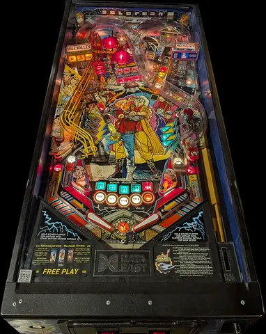 Back to the Future playfield