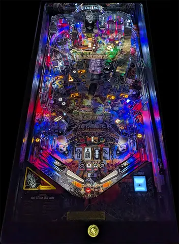 Metallica Remastered playfield