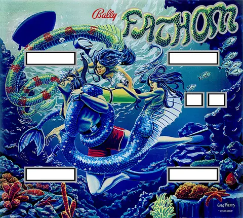 Fathom (Mermaid) backglass