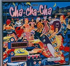 Cha Cha Cha backglass