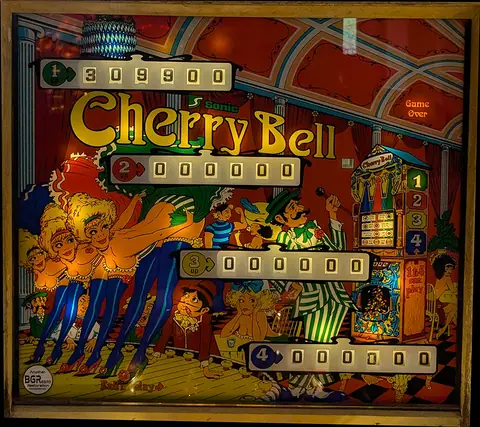 Cherry Bell backglass