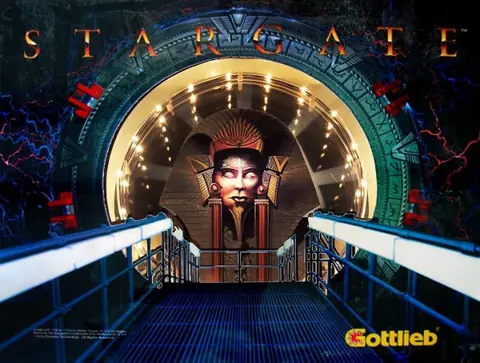 Stargate backglass