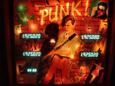Punk! backglass