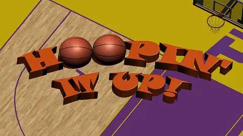 Hoopin' It Up playfield