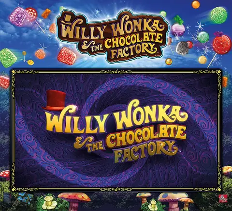 Willy Wonka & The Chocolate Factory backglass