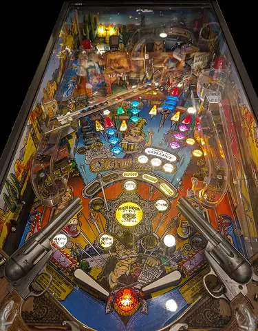 Cactus Canyon playfield