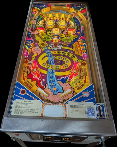 Moon Flight playfield