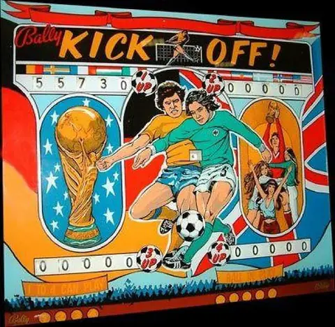 Kick Off / Quarterback backglass