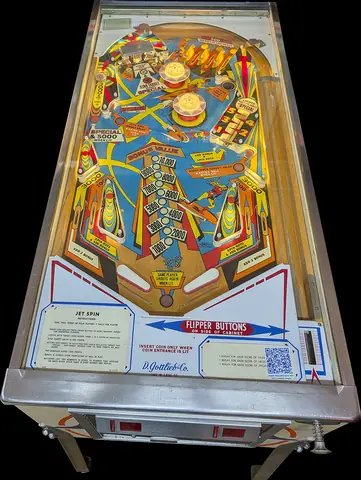 Jet Spin / Super Spin playfield