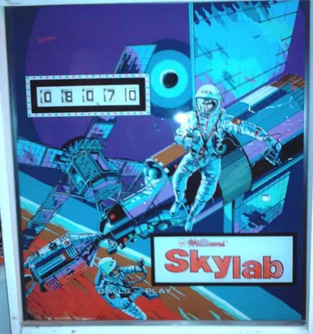 Skylab / Spacelab backglass