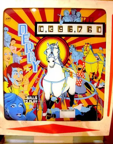 Derby backglass