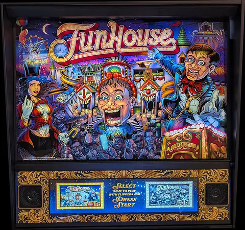 Funhouse (Remake LE) backglass