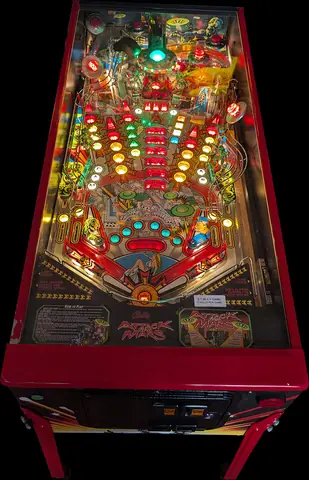 Attack from Mars playfield