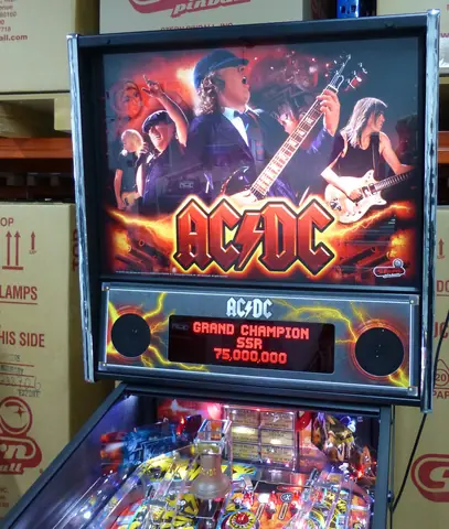 AC/DC backglass