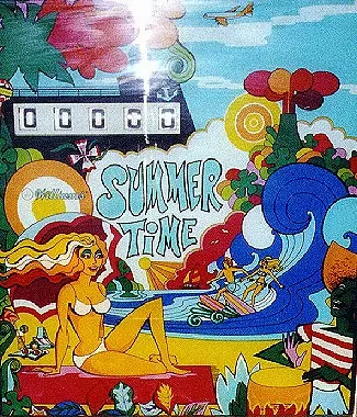 Travel Time / Summer Time backglass