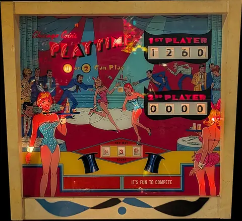 Playtime backglass