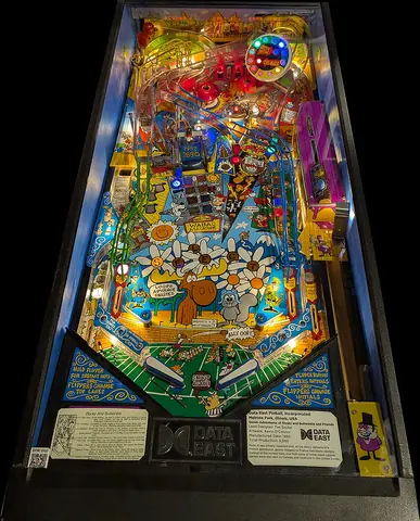 Adventures of Rocky and Bullwinkle and Friends playfield