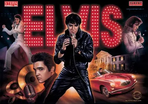 Elvis backglass