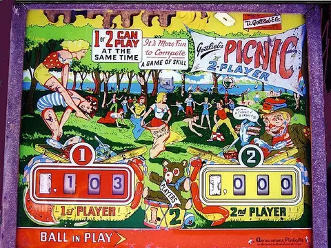Picnic backglass