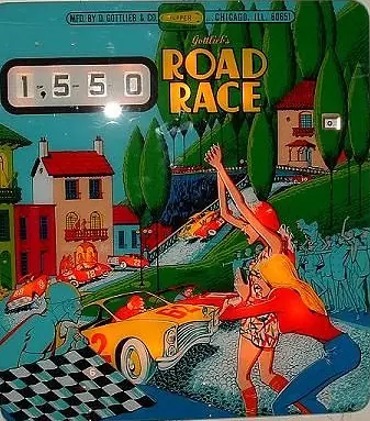 Road Race / Stock Car backglass