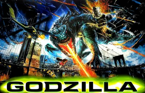 Godzilla backglass