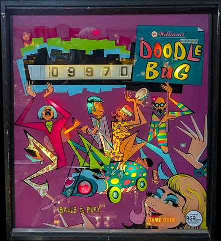 Doodle Bug backglass