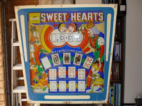 Sweet Hearts backglass
