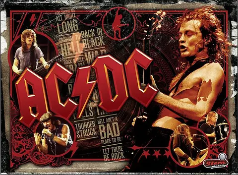 AC/DC (Premium Vault Edition) backglass