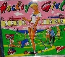 Hockey Girl backglass