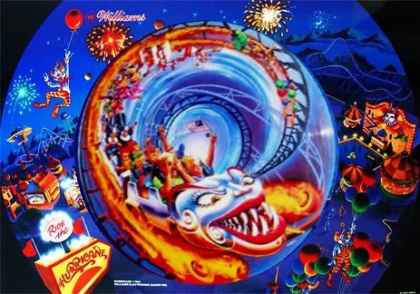 Hurricane backglass