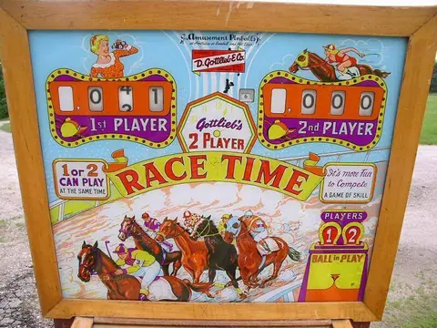 Race Time backglass