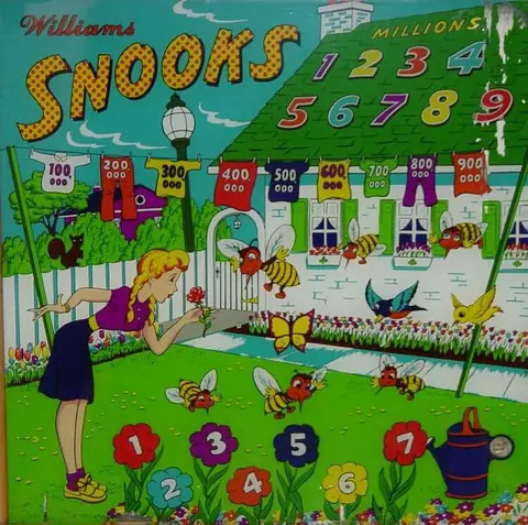 Snooks backglass