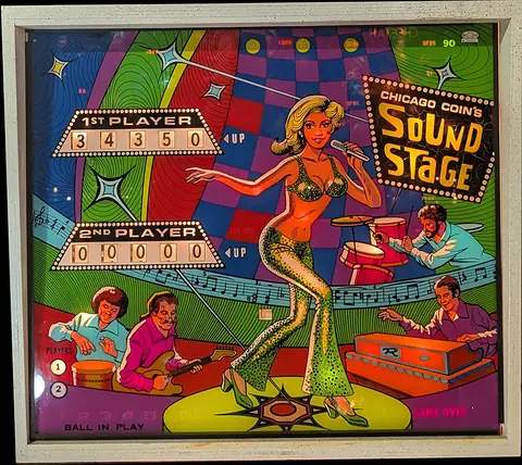Sound Stage backglass