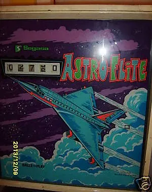 Strato-Flite / Astro-Flite / Super-Flite backglass