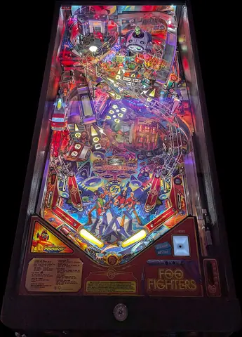 Foo Fighters playfield