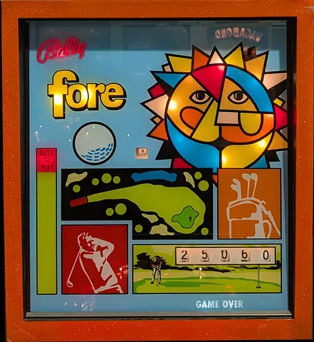 Fore backglass