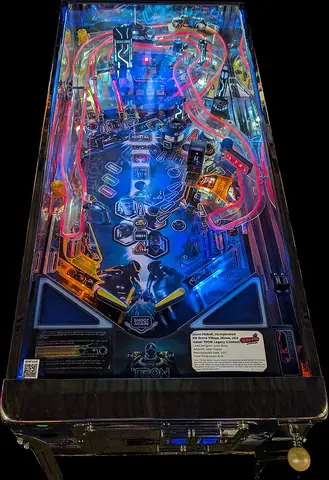 Disney TRON: Legacy playfield