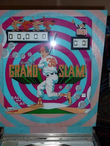 Grand Slam / World Series backglass