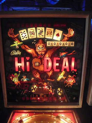 Hi-Deal backglass