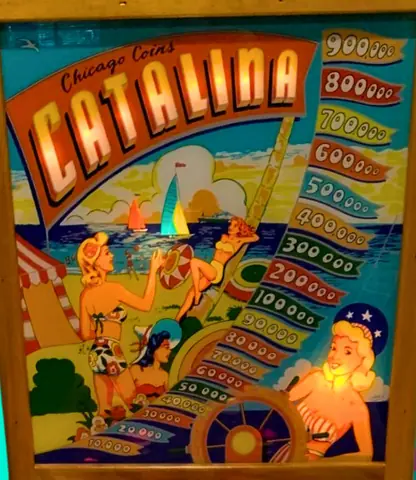 Catalina backglass