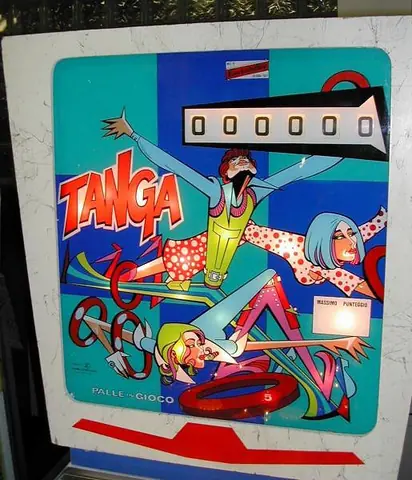 Tanga backglass
