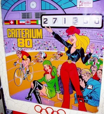 Criterium 80 backglass