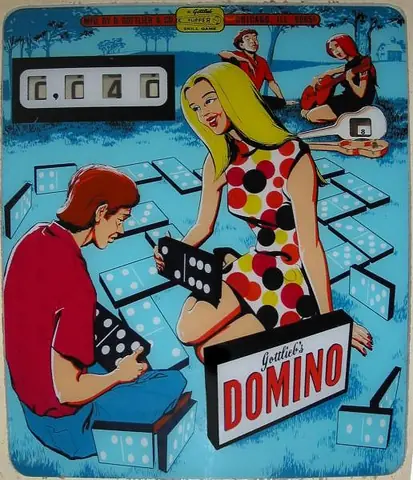 Domino / PlayMates backglass