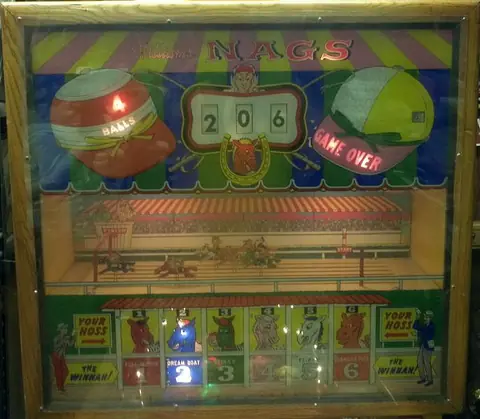 Nags backglass