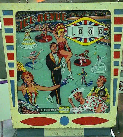 Ice-Revue / Ice Show backglass